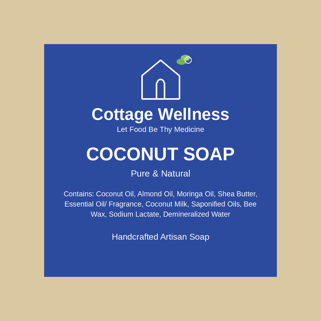 Coconut Soap - Cottage Wellness