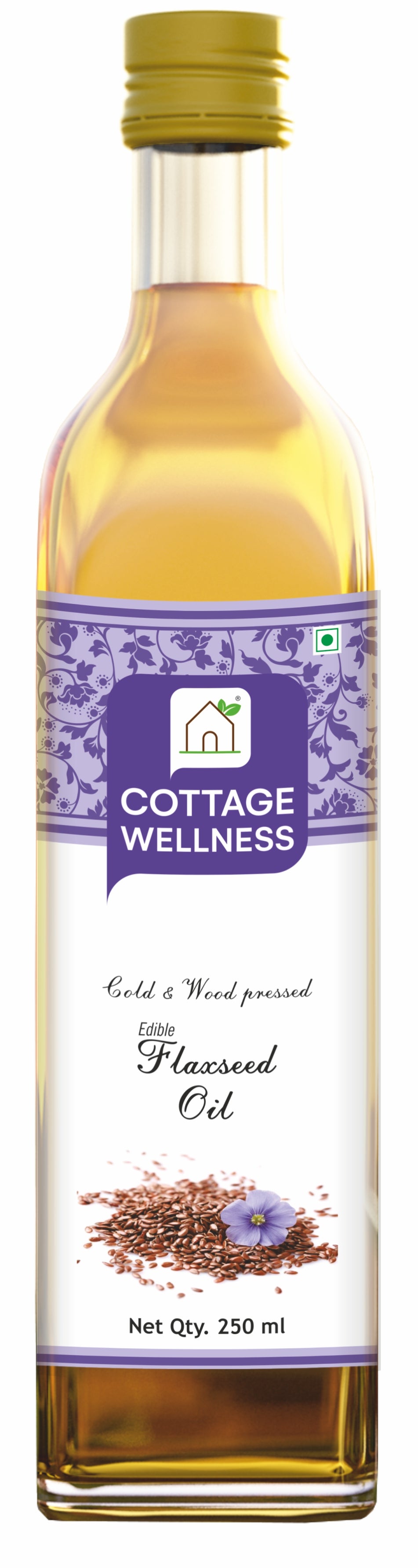 Flax Seed Oil- Cold & Wood Pressed