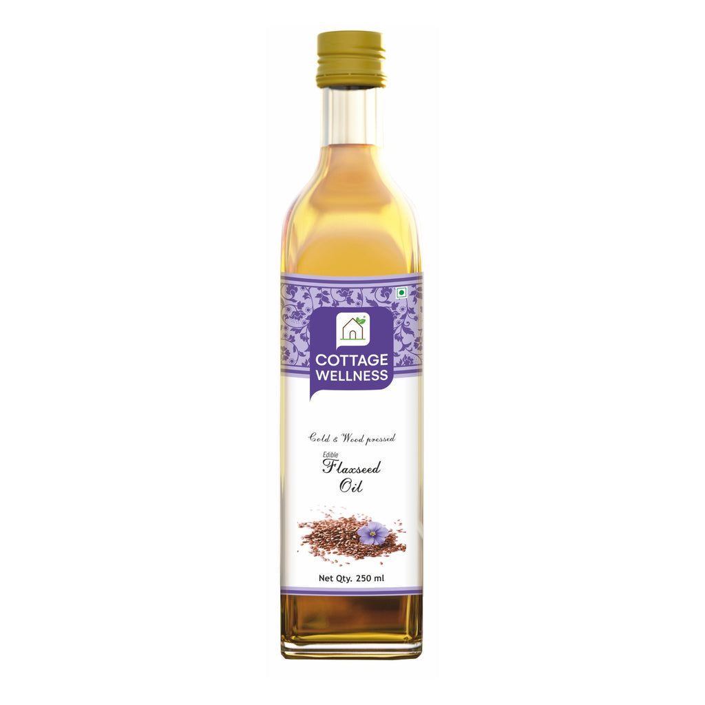 Flax Seed Oil- Cold & Wood Pressed