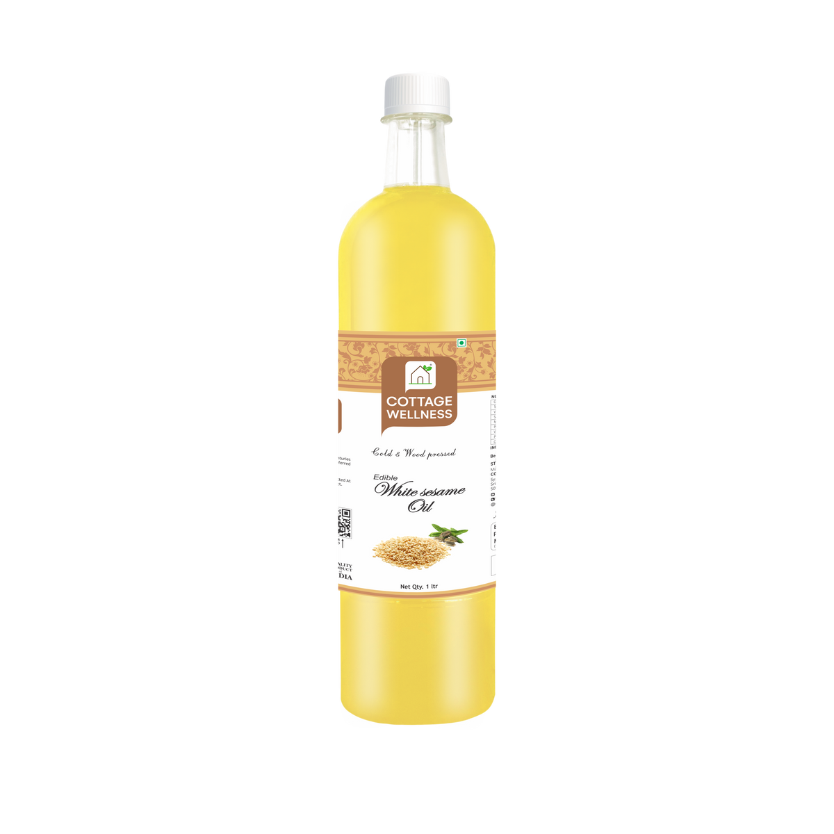 White Sesame Oil - Cold & Wood Pressed